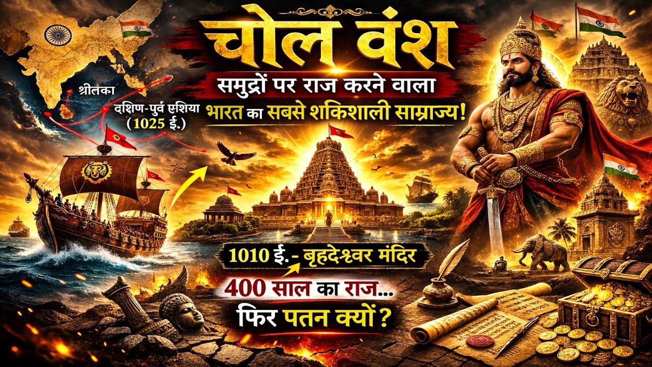 चोल वंश: 1000 साल पहले समुद्रों पर राज करने वाला भारतीय साम्राज्य!
