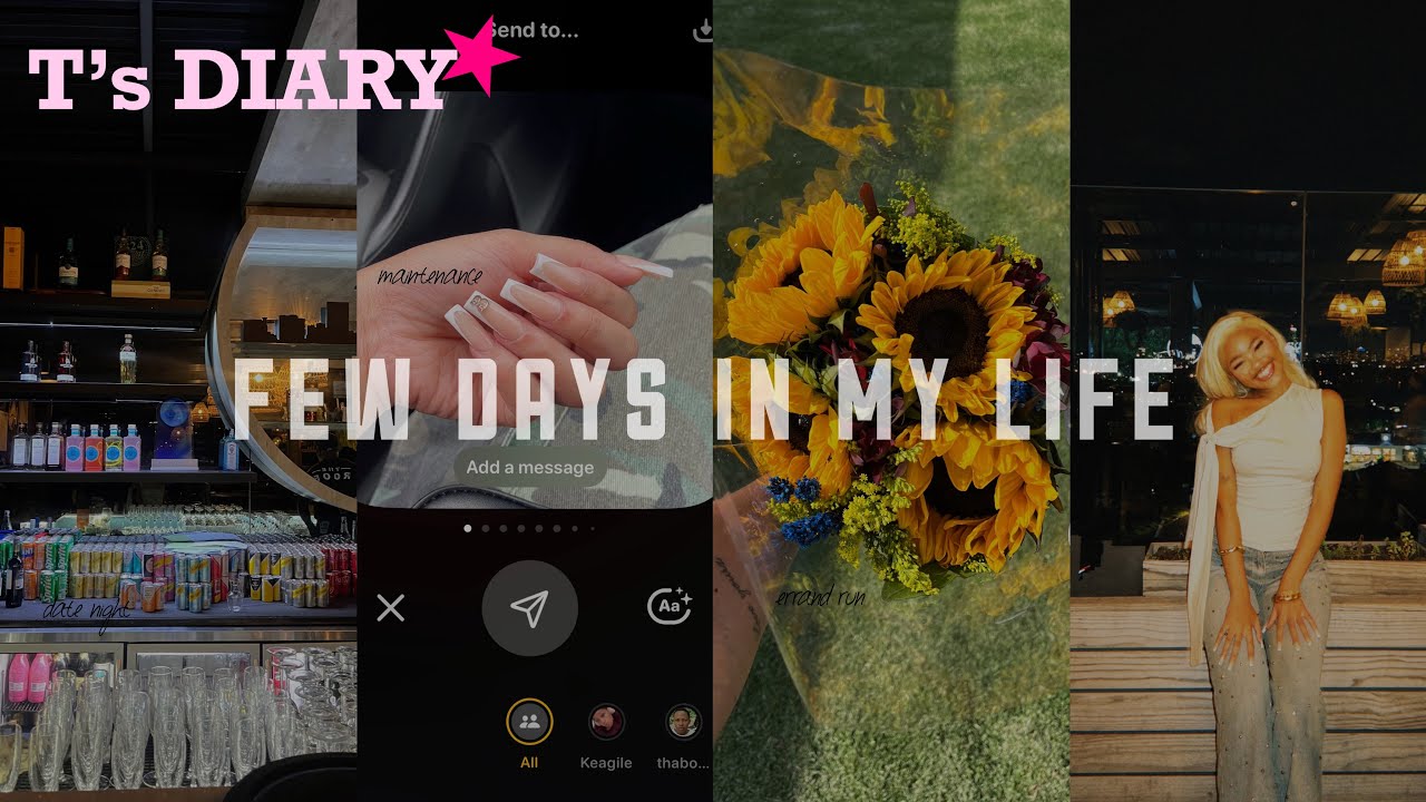 T’s Diary ★|| A FEW DAYS IN MY LIFE|| errands, maintenance & a hard launch???? 𐙚⋆°｡⋆♡| 