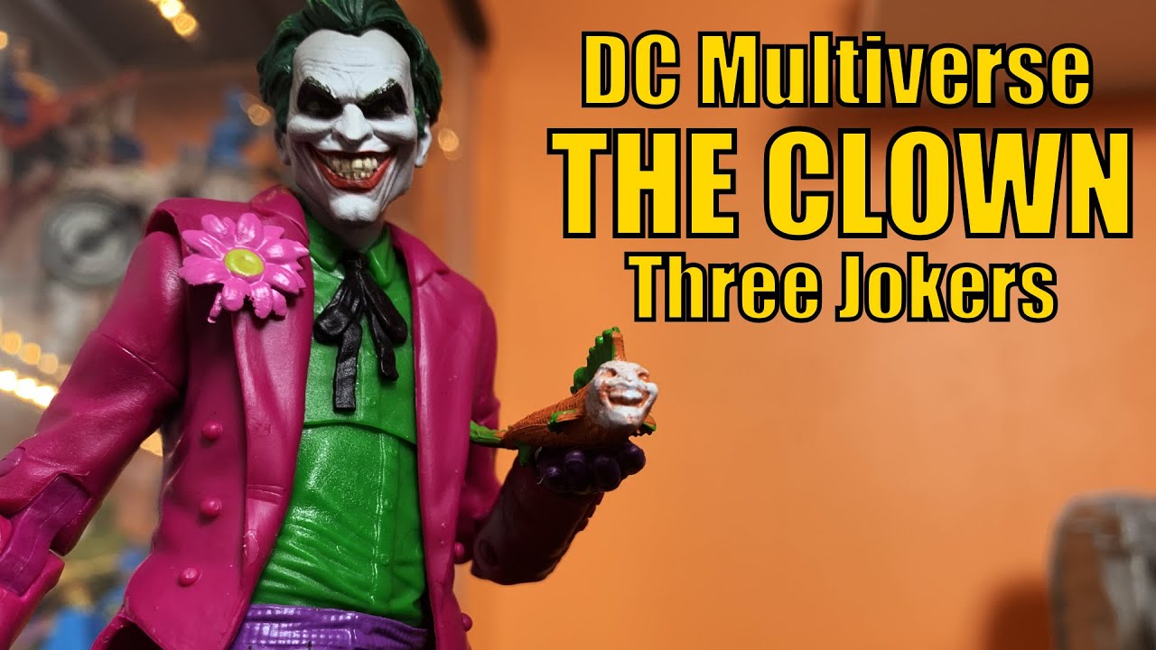 DC Multiverse | The Joker | The Clown | Three Jokers | McFarlane Toys | DC Comics | Unboxing Review
