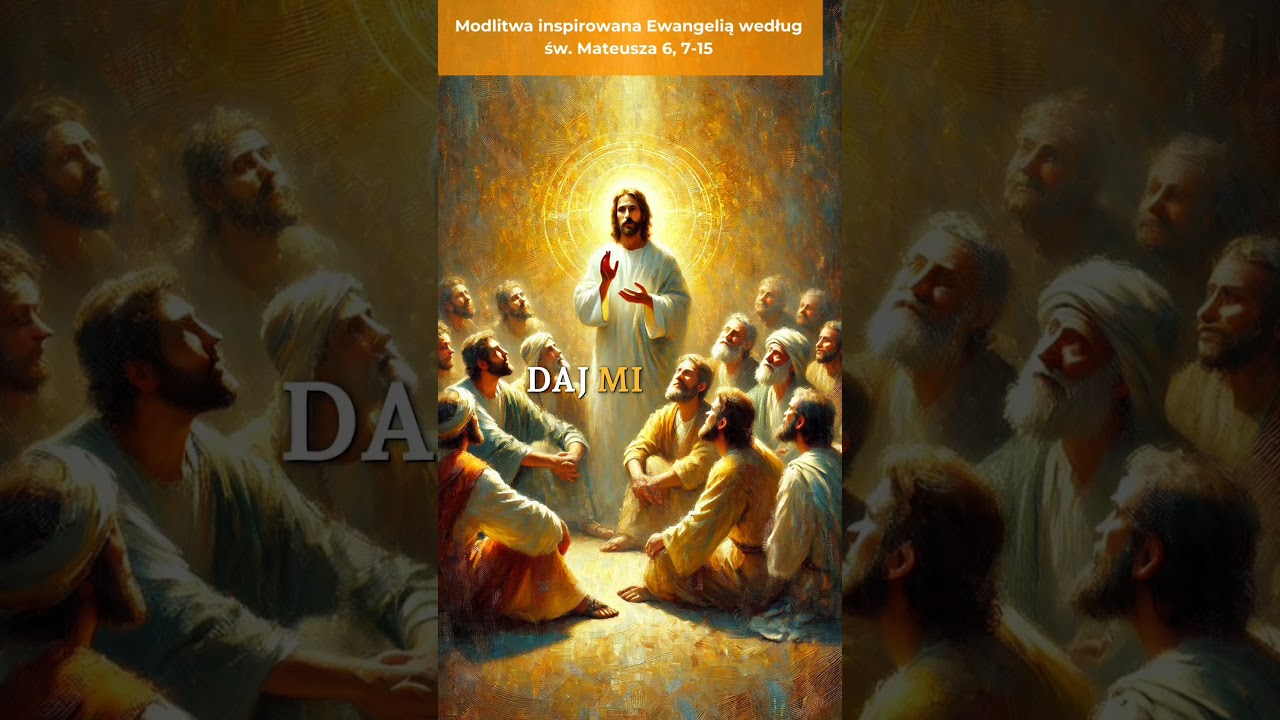 Modlitwa inspirowana Ewangelią według św. Mateusza 6, 7-15