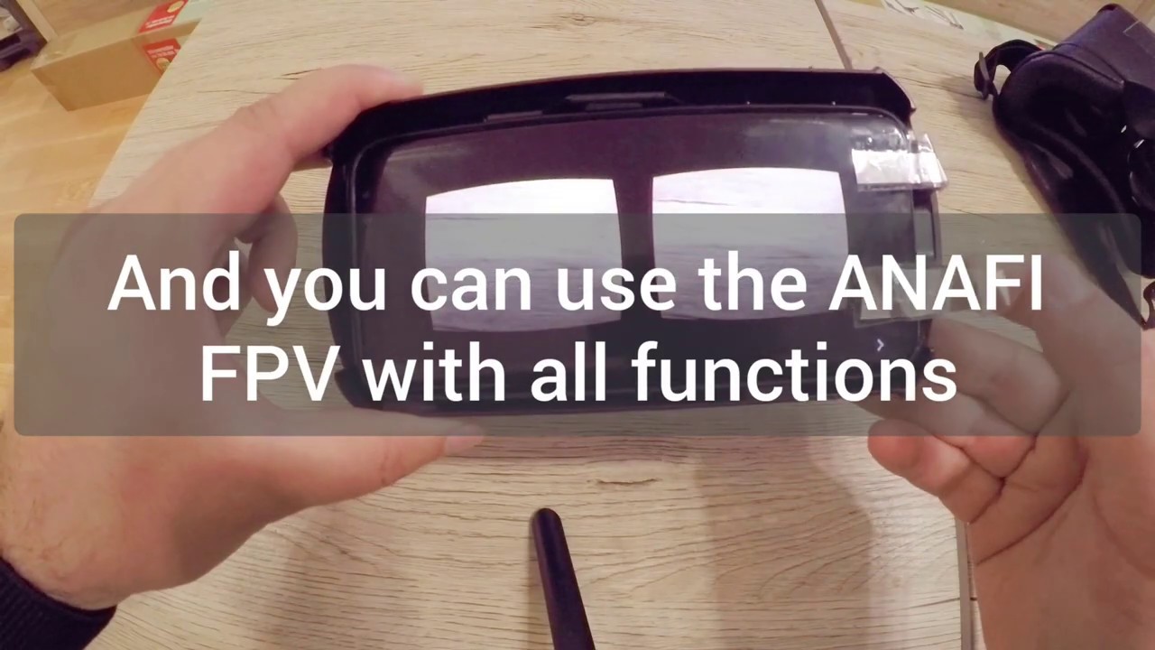 DIY Parrot Anafi FPV glasses