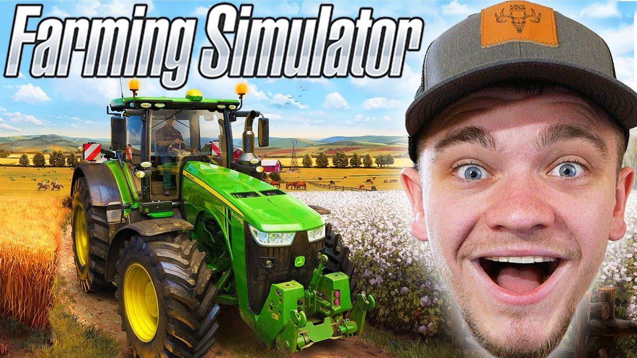 Я впервые сыграл в Farming Simulator!