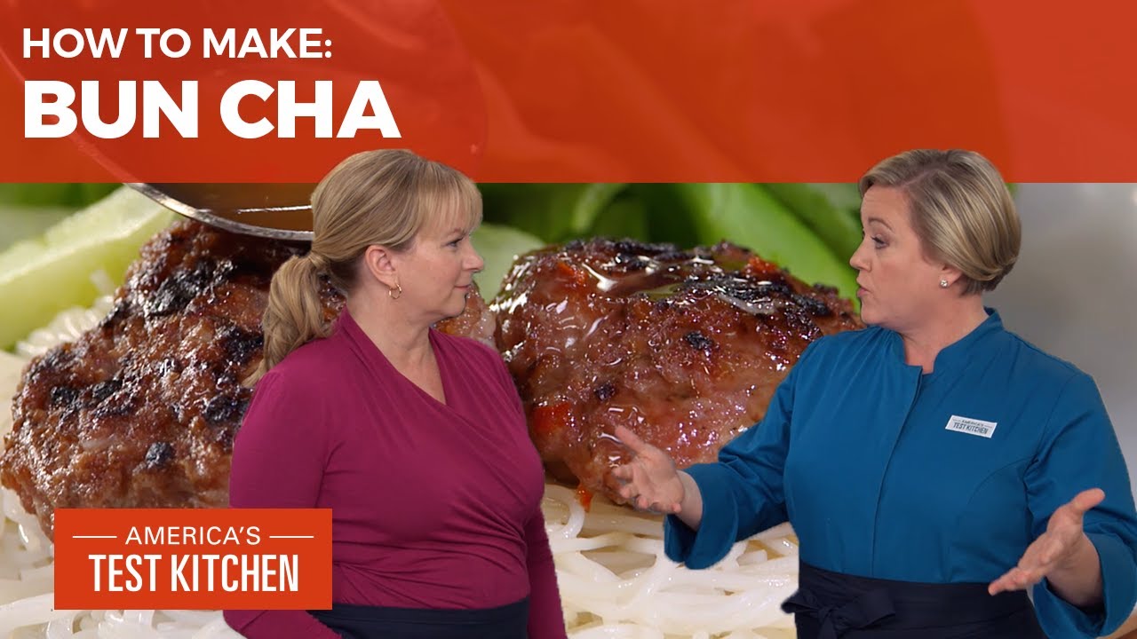 How to Make Bun Cha (Vietnamese Grilled Pork Patties)