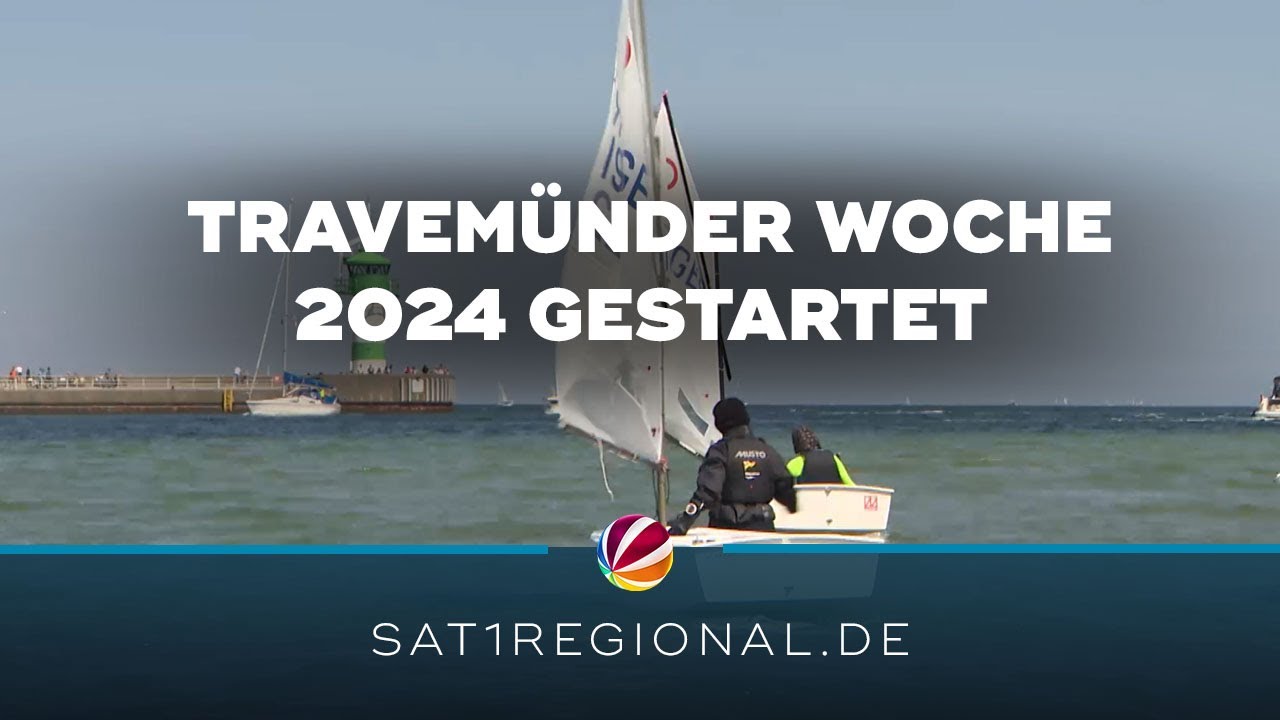 Travemünder Woche 2024 gestartet