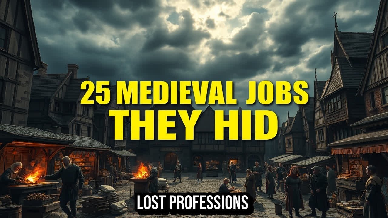 25 Common Jobs in the Medieval World EXPLAINED | Essential Occupations in Medieval History