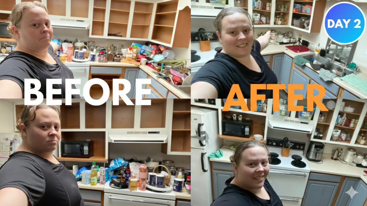 Extreme Kitchen Reset: Organizing for a Peaceful Week Day 2