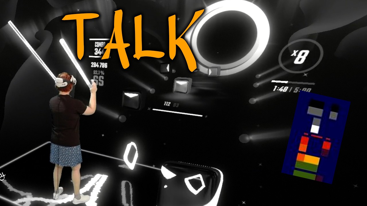 Beat Saber ★ Coldplay - Talk [FC-SS Expert] ★ Mixed Reality
