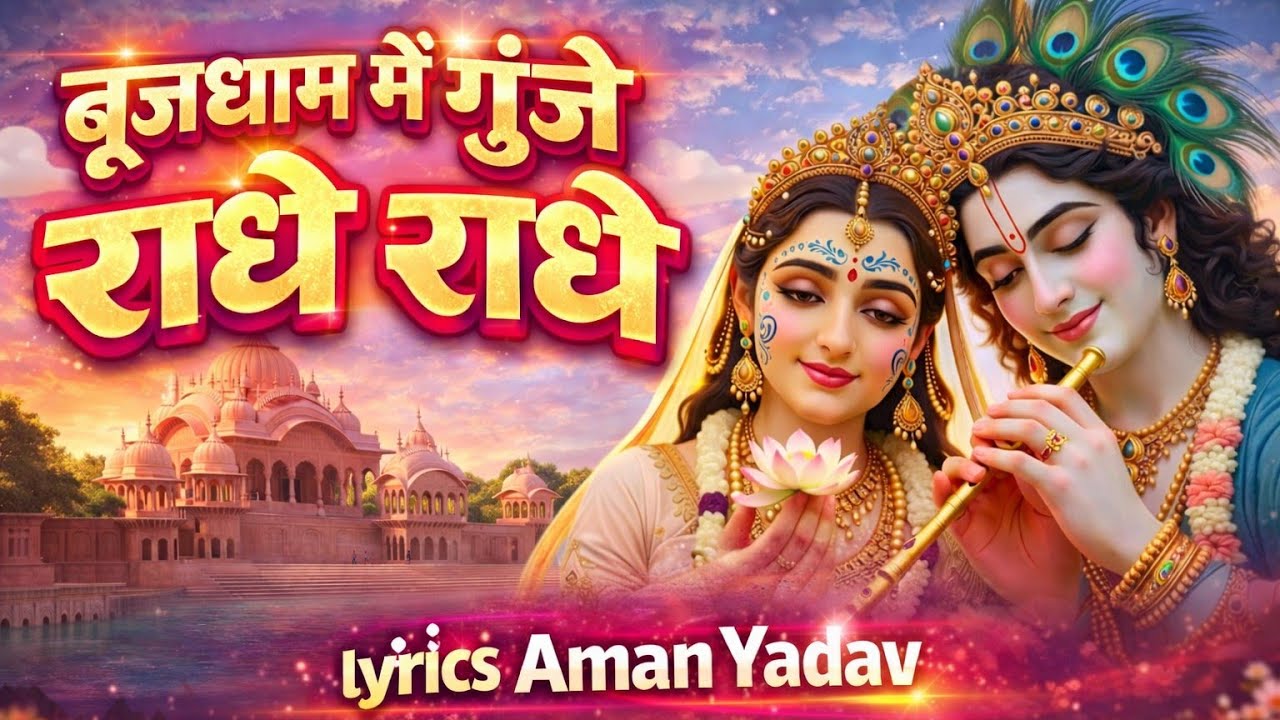 बृज धाम में गूंजे राधे राधे  🙏 | Radha Rani Bhakti Song | Lyrics - AMAN YADAV | #bhaktisong