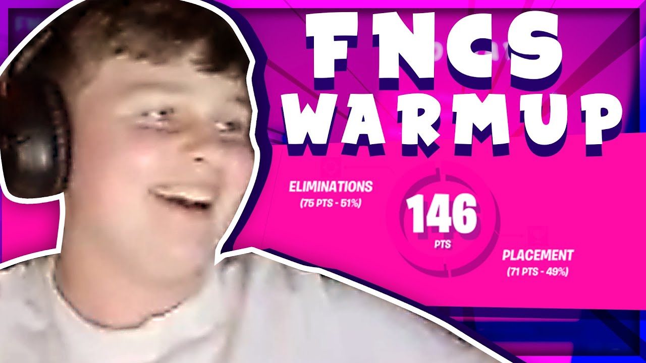 qualifying to the FINALS of the FNCS WARMUP w/ Savage & Letshe