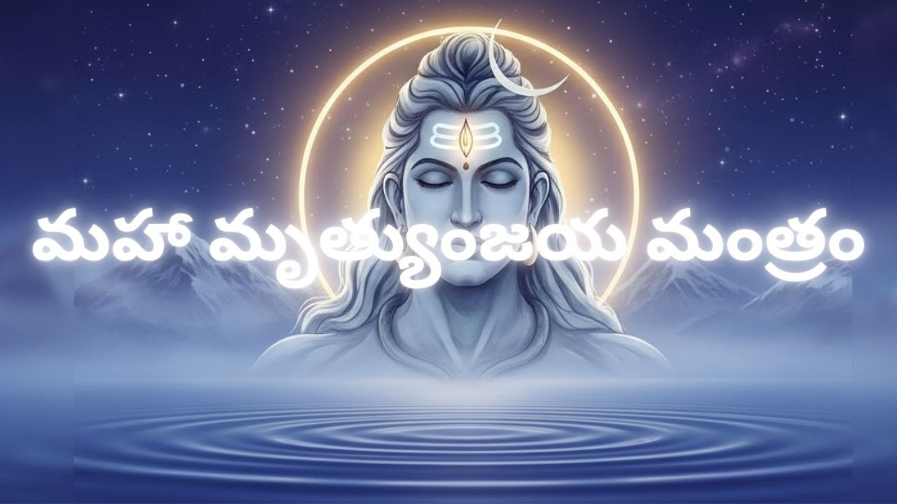 🕉️ మహా మృత్యుంజయ మంత్రం 2026 | Om Tryambakam Yajamahe | Mahashivaratri Special Shiva Mantra