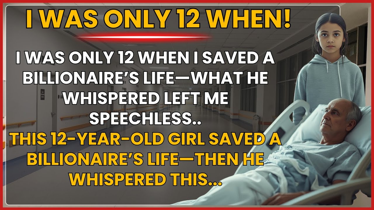 This 12-Year-Old Girl Saved a Billionaire’s Life—Then He Whispered This...