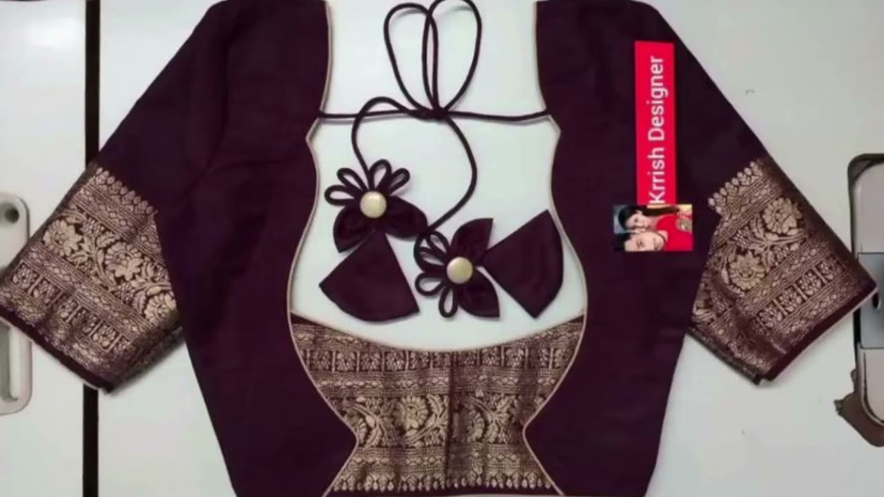 Trending blouse designs #blousedesigns#blousebackneckdesigns