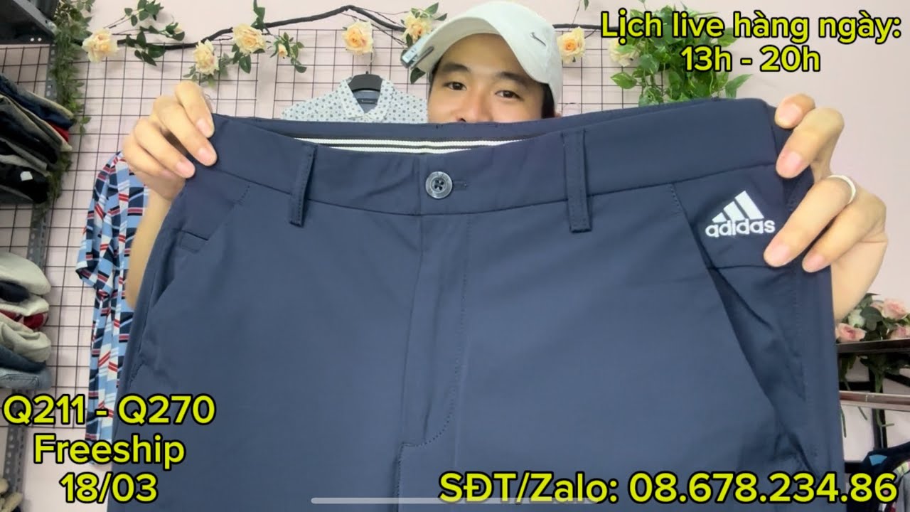 QUẦN GOLF, KAKI VIP HIỆU KAPPA TOMMY LEVIS PUMA BAO SHIP TOÀN QUỐC Q211-Q270 18/03