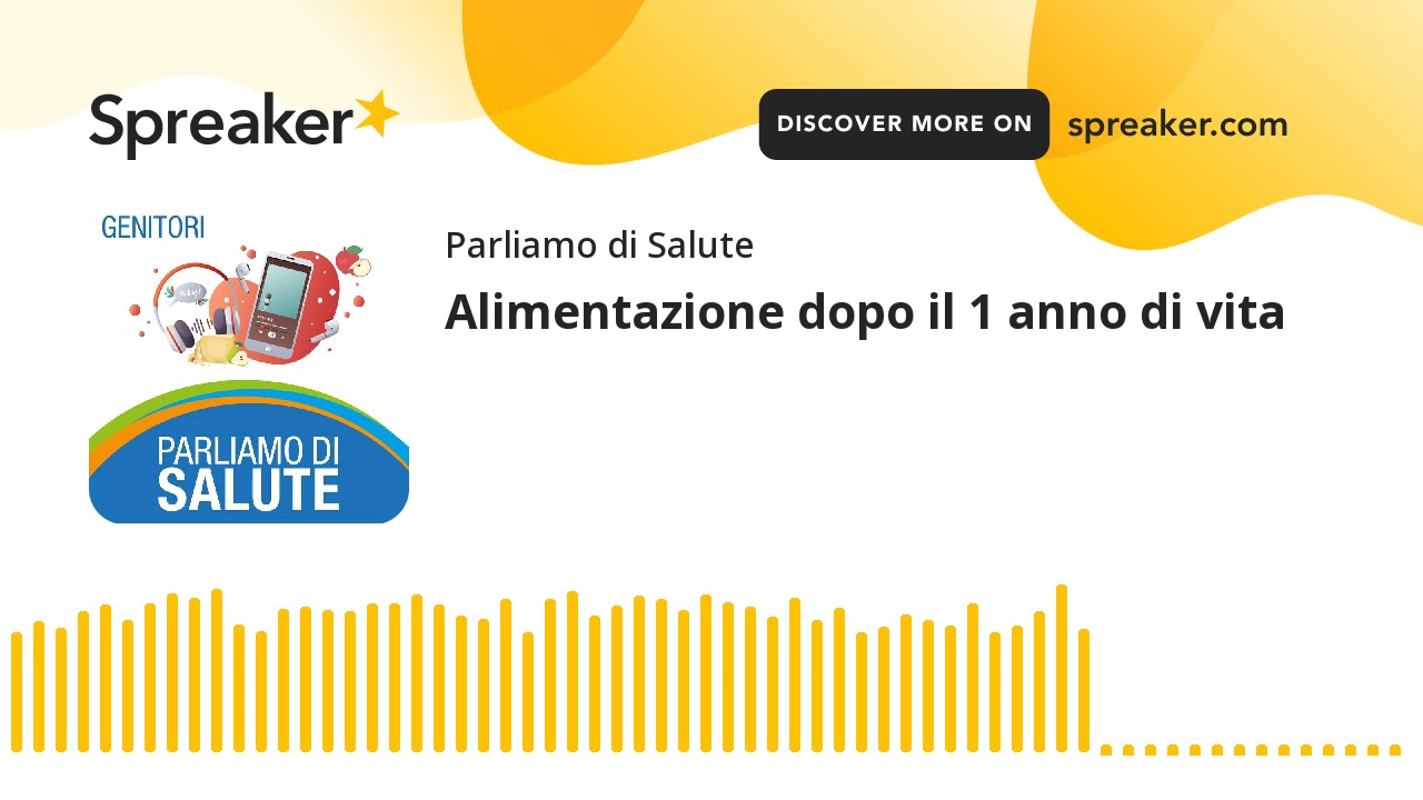Alimentazione dopo il 1 anno di vita