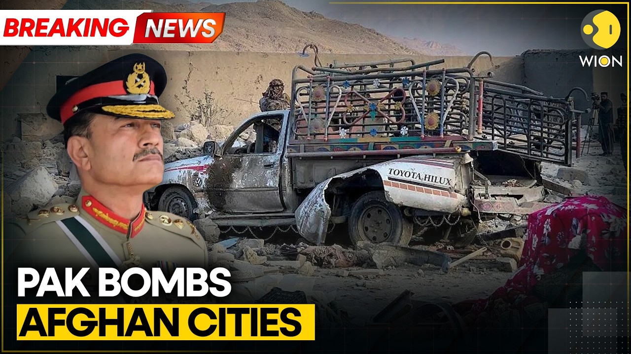 Breaking: Pakistan Bombs Key Cities In Afghanistan | WION