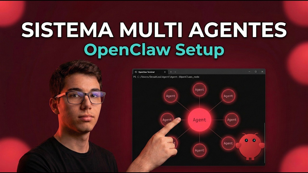 Como Criar um Sistema Multi-Agente com OpenClaw (Passo a Passo Completo)