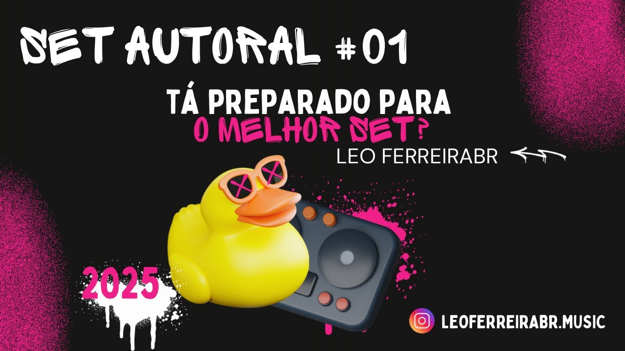 SET AUTORAL | Tech House Underground 2025 | DJ LEO FERREIRA BR