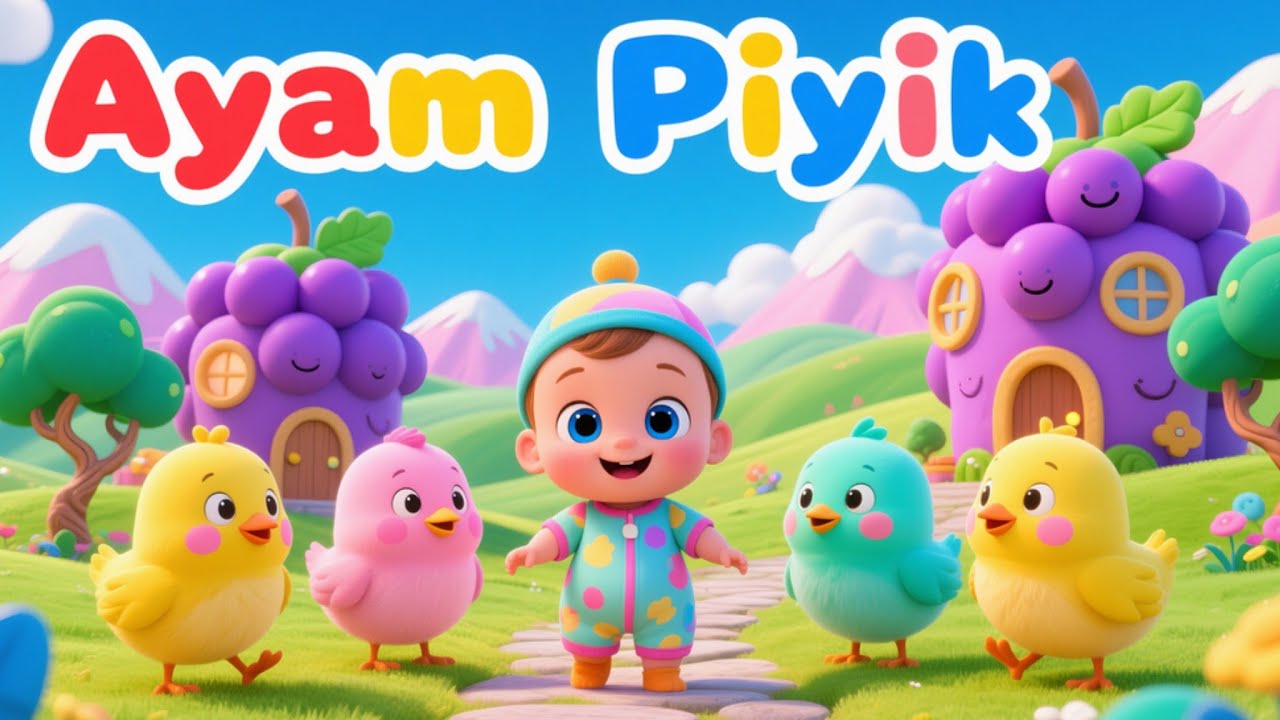 ANAK AYAM PIYIK PIYIK | 5 BEBEK KECIL BERMAIN | CIT CIT CUIT | SUARA HEWAN | KUCLUK KIDS