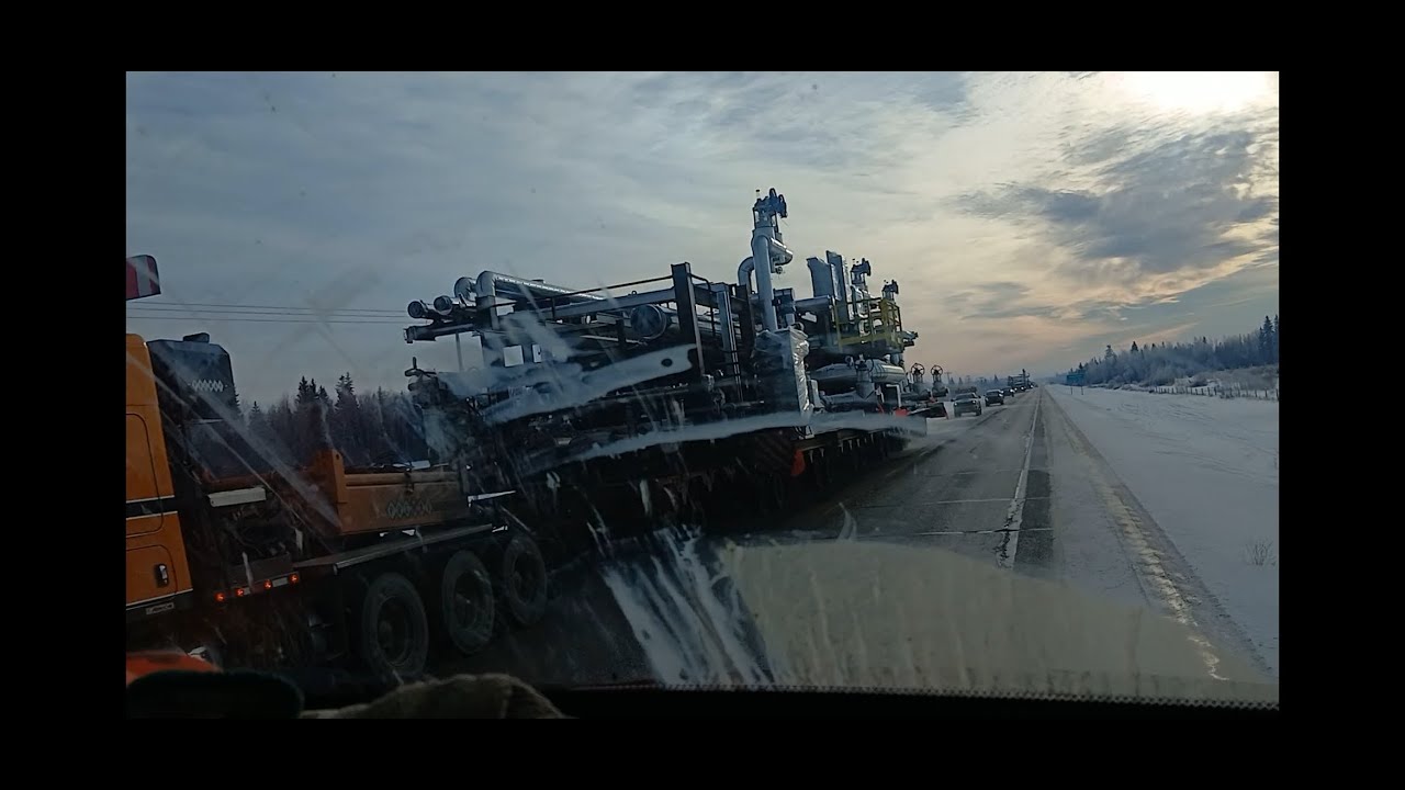 @geographicnewman DEADLY ALBERTA WINTER ROADS Pt.3