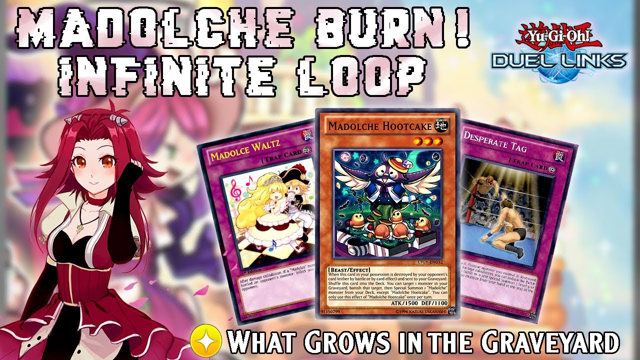 [Yu-Gi-Oh! Duel Links] Madolche Burn! Infinite Loop