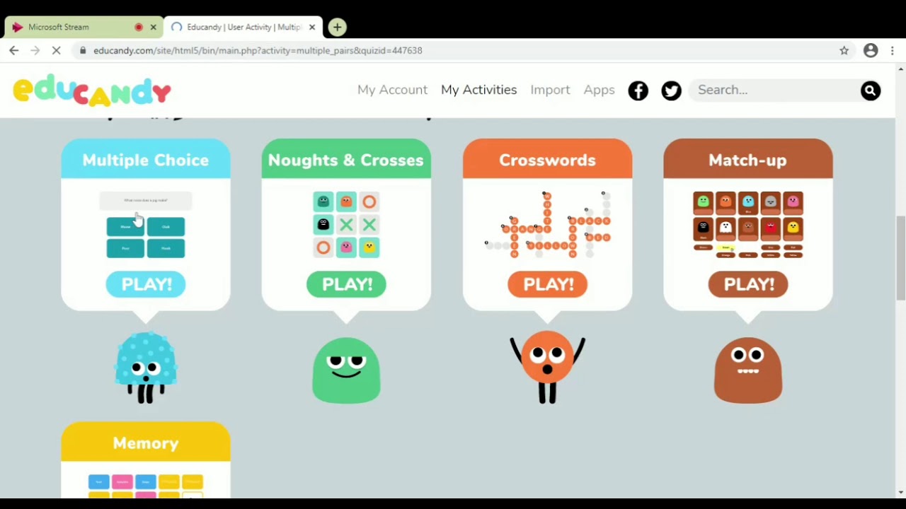 شرح تطبيق عملي لموقع Educandy