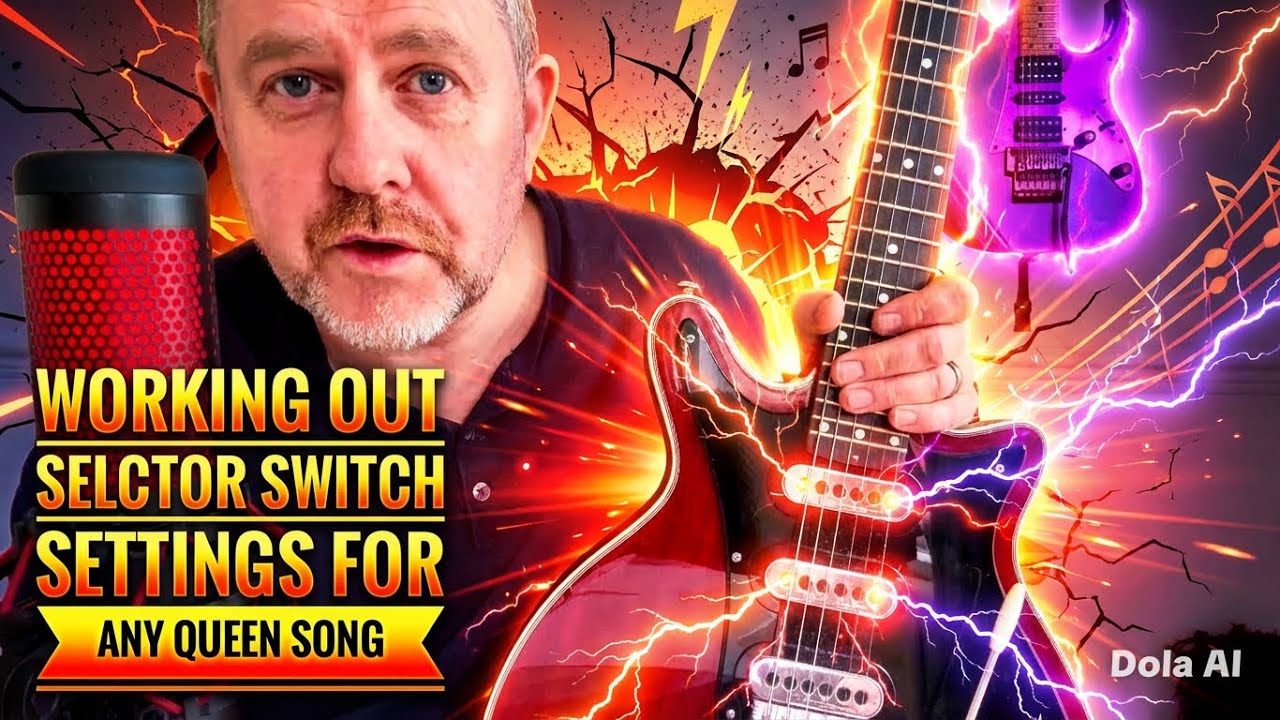 How To Learn Brian May Selector Switch Guitar Settings For Any Queen Song - Tutorial Lesson