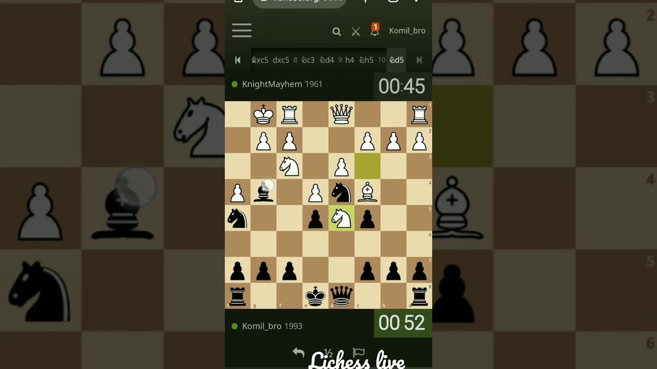 Lichess online game