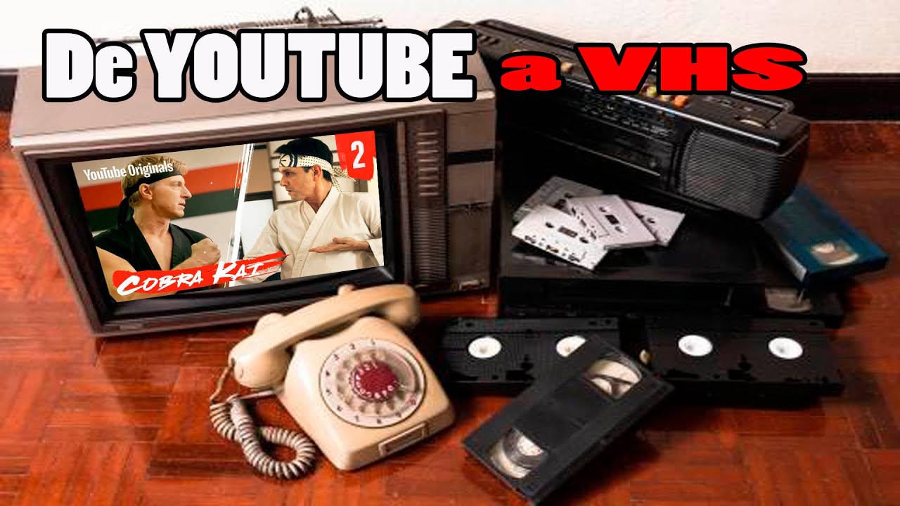 Como grabar vídeos de Youtube a un VHS