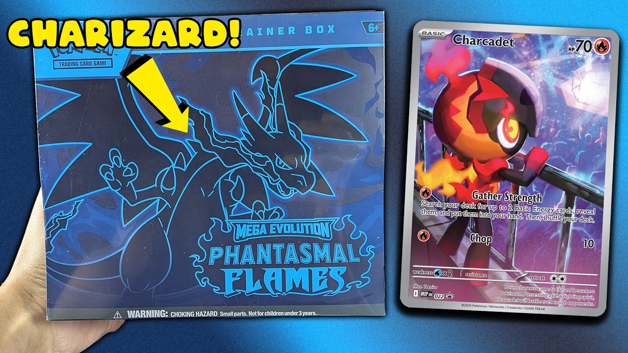 Opening a Phantasmal Flames Elite Trainer Box!