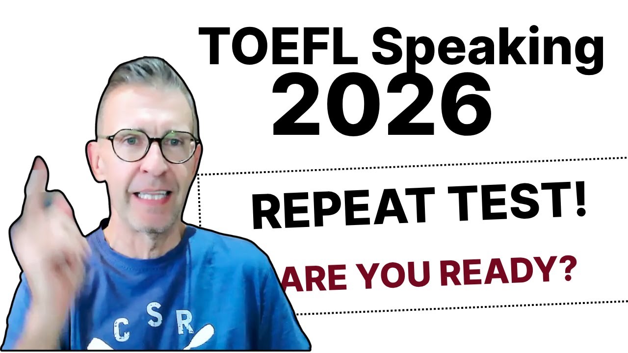 TOEFL Speaking: Listen & Repeat (Полный тест)