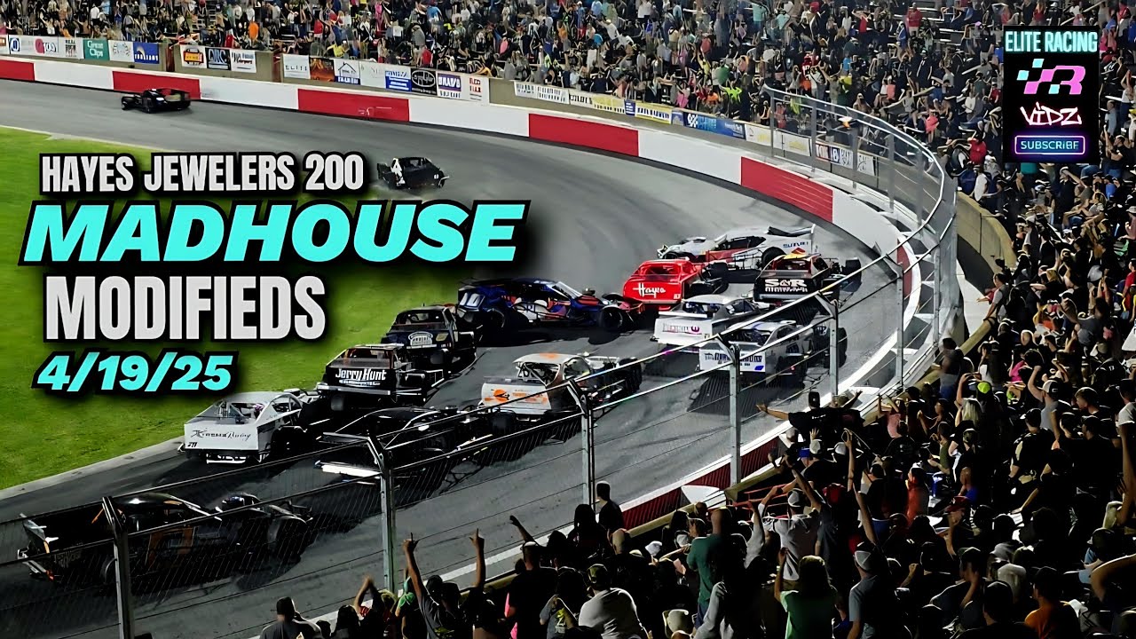 CHAOS UNFOLDS MADHOUSE MODIFIED 200 BOWMAN GRAY STADIUM OPENING NIGHT 4/19/25