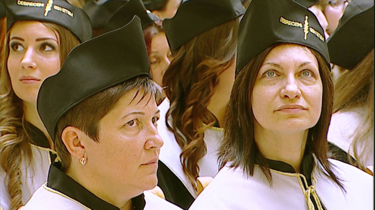 Debreceni Egyetem Egészségtudományi Karának diplomaosztó ünnepsége 2016. július 1-én