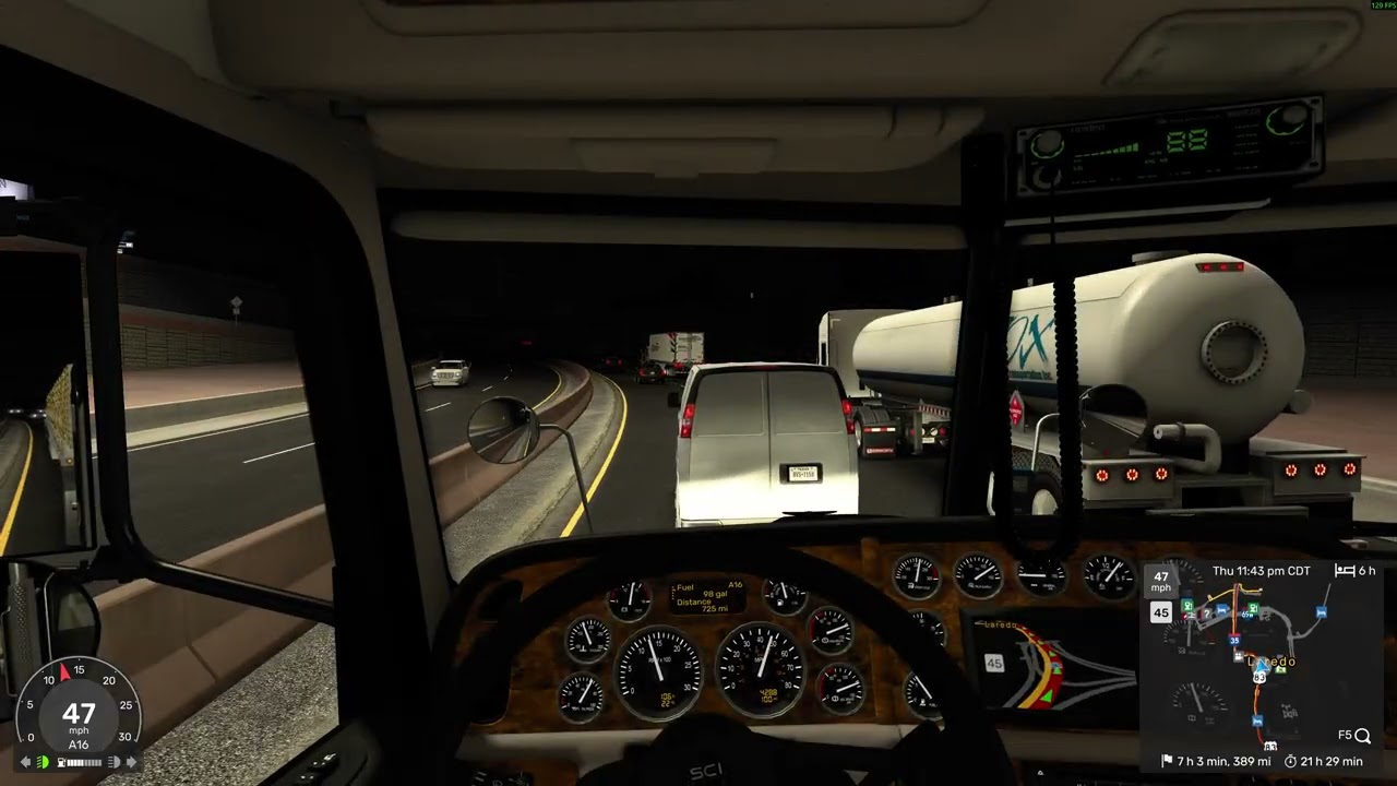 American Truck Simulator | McAllen, TX to San Angelo, TX