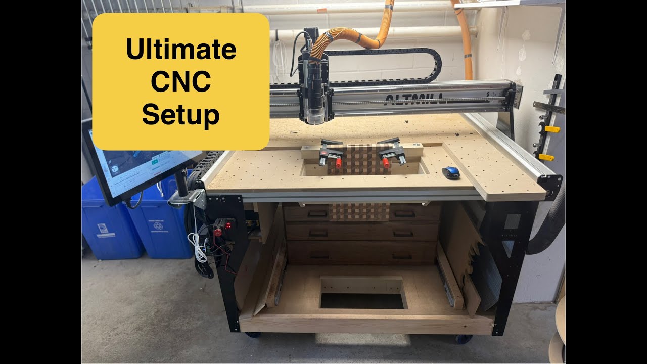 Ultimate Altmill Mobile Setup with Pass Through for Vertical Work