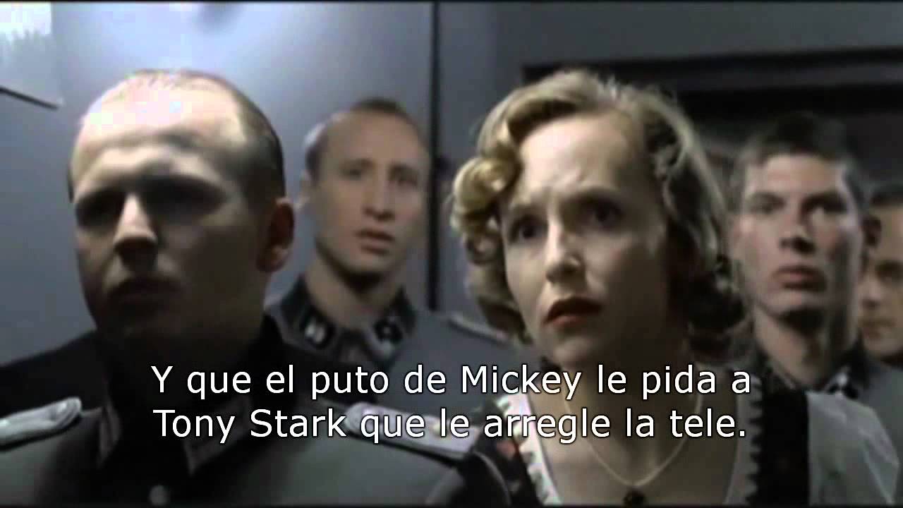 Hitler se entera que Disney compra Marvel