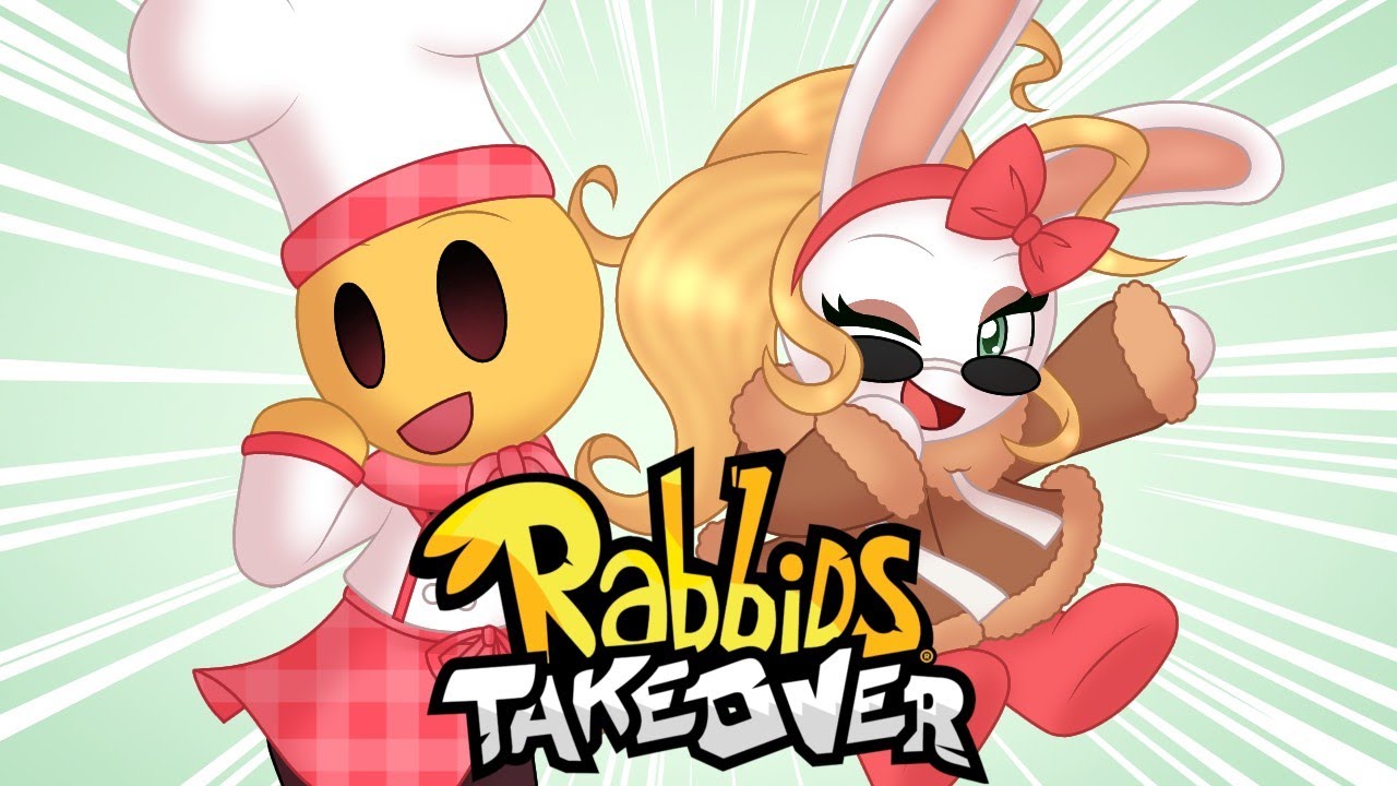 [Roblox : Rabbids Takeover] The battle between Robloxians and Rabbids!