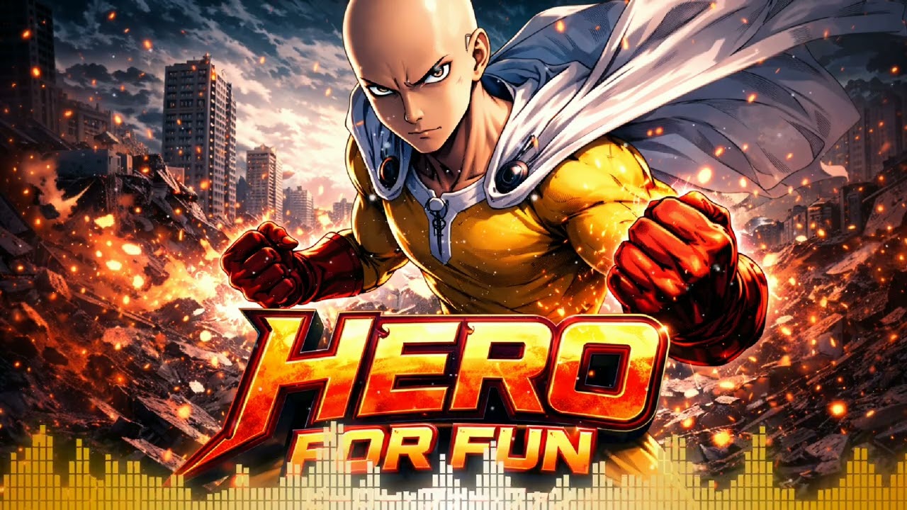 Hero For Fun (Anime Rock Style)🎵