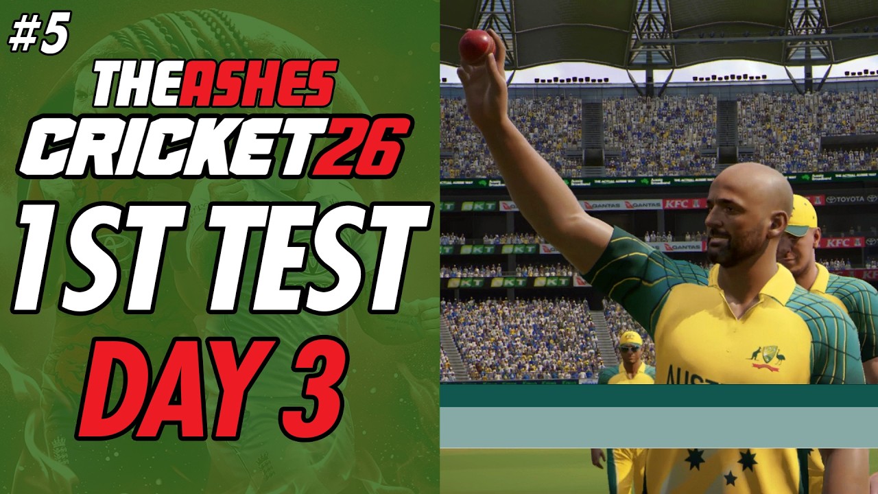 BEATEN BY AN INNINGS? | Cricket 26: Ashes Series Playthrough #5