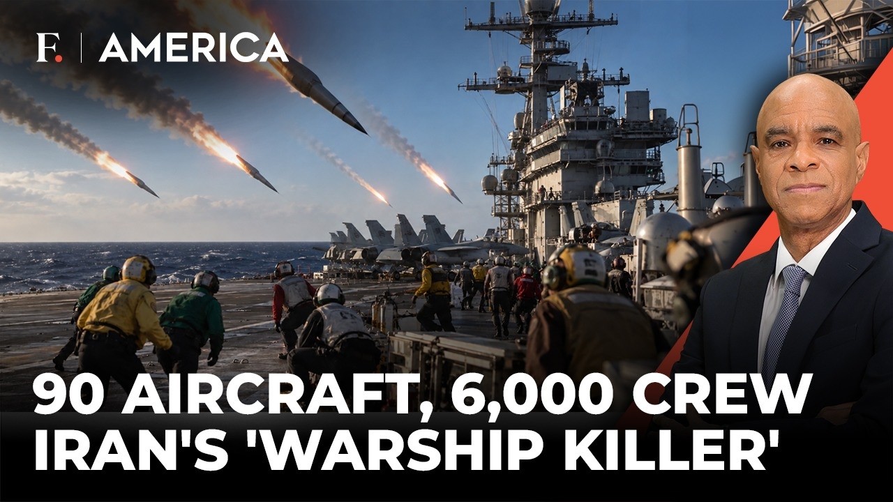 КСИР нанесет удар по авианосцу США? Иран &laquo;испытал&raquo; секретное оружие против ВМС США | Firstpost Am...