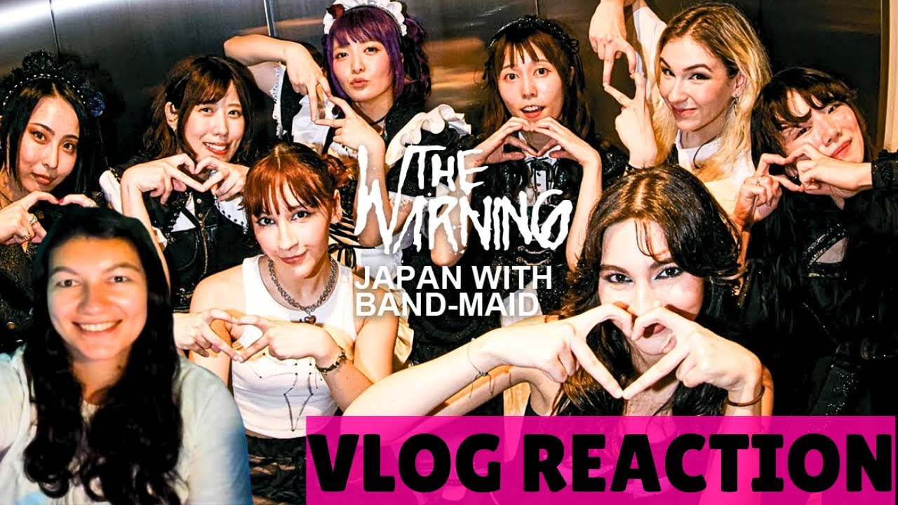 The Warning's Vlog With BAND-MAID! Reaction