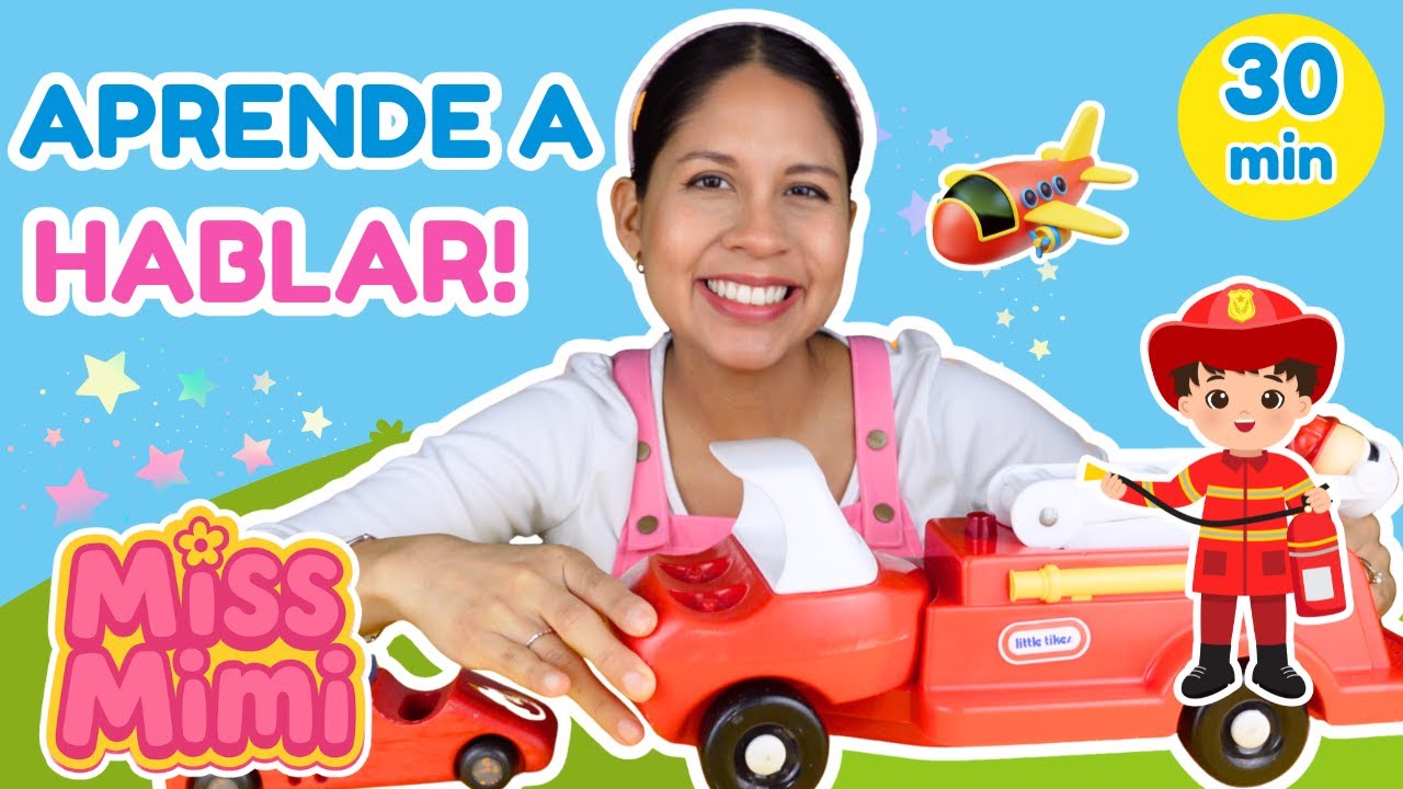 Aprende a hablar! ⭐ | Toddler Learning | Animales, colores, palabras básicas en español e inglés