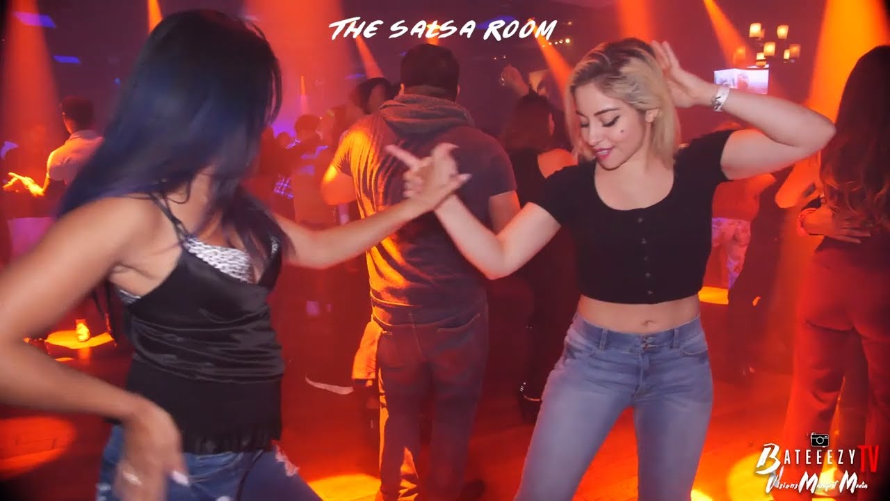 JEANNICE & JACKIE Bachata Social Dance At THE SALS ROOM