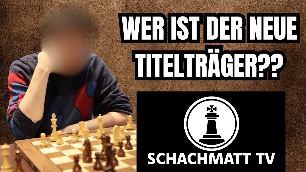 Neuer TITELTRÄGER auf Schachmatt TV spielt mit Basti eine heftige Partie!