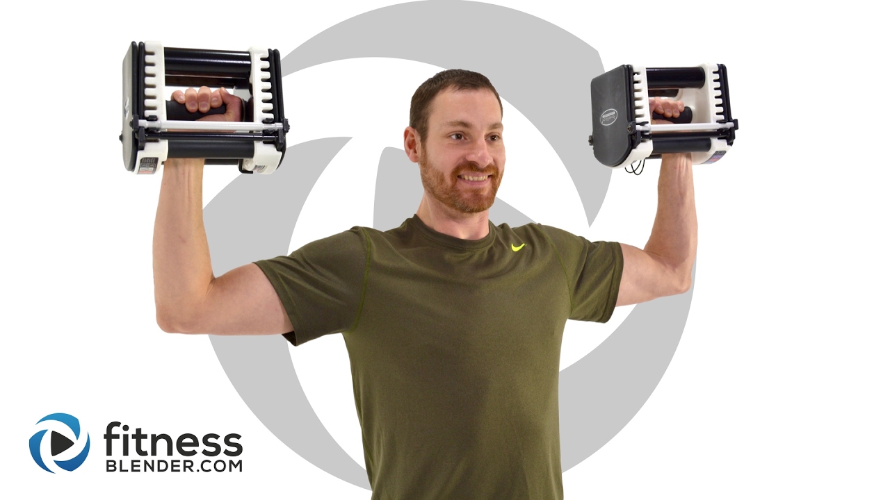 Quick 10 Minute Upper Body Strength Workout - Dumbbell Upper Body Workout