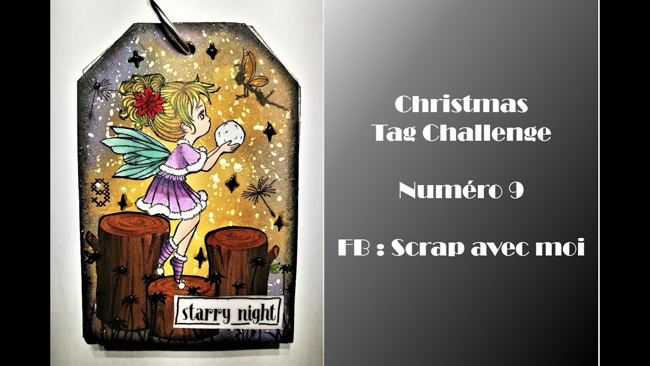 TAG 09   Christmas Tag Challenge 2020   Scrap Avec Moi