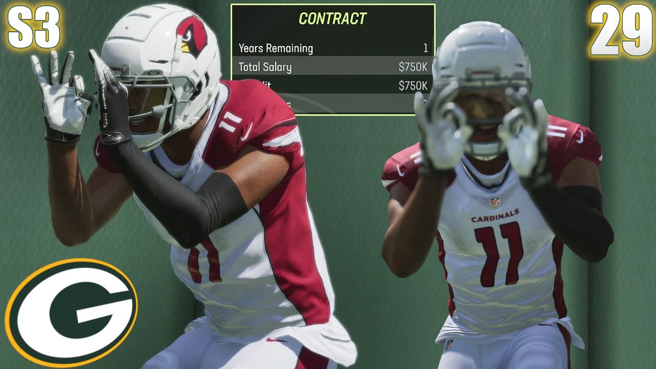 Justin Jefferson on the Cardinals..Madden Cheated! | Madden 23 Packers Franchise #29