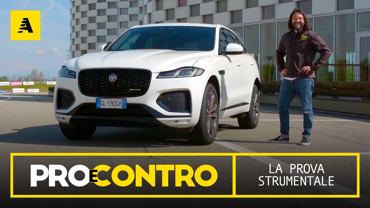 Jaguar F-Pace 2023 (per chi non vuole la solita tedesca) | PROVA STRUMENTALE - PRO e CONTRO