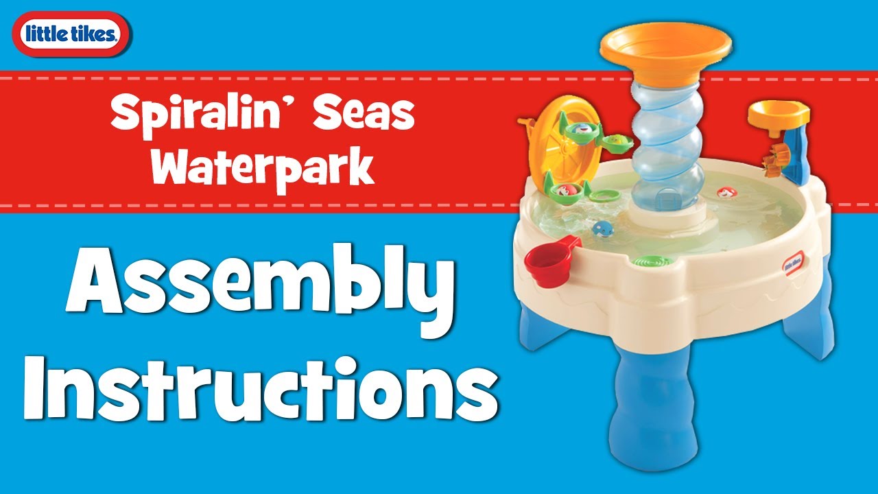 Spiralin&rsquo; Seas Waterpark | Assembly Instructions | Little Tikes
