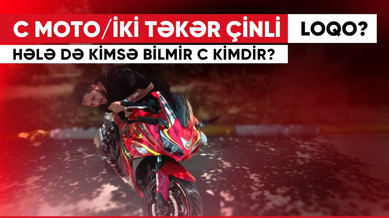 C MOTO - İKİ TƏKƏR ÇİNLİ #motorcyclelife #motorsport #cmoto #moto