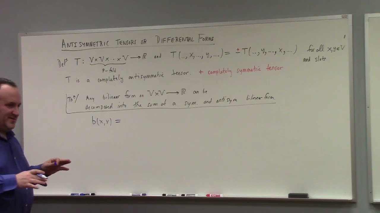 Advanced Calculus: wedge product and differential forms, 3-10-26 part 1